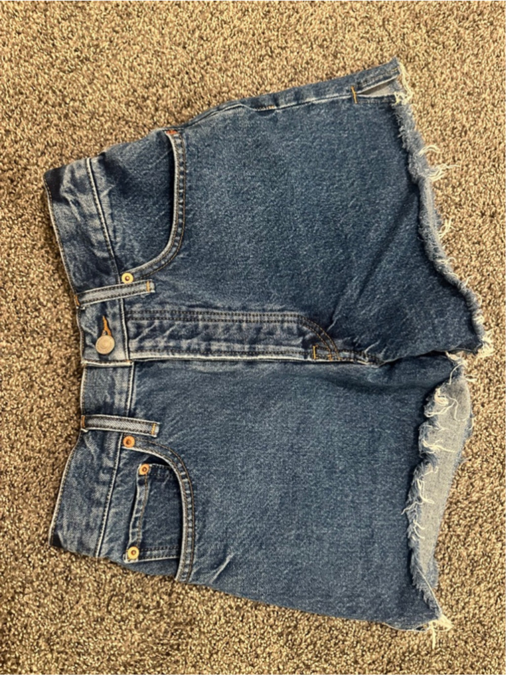 Lucky Brand Women's Blue Traveler Relaxed Jean Shorts Size 26 - Picture 9 of 13